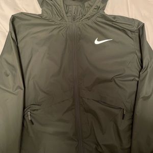 Olive green Nike windbreaker